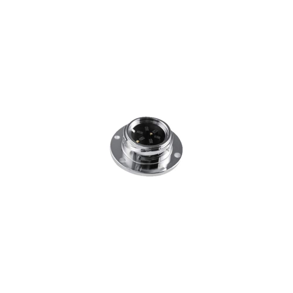 YD30M-6E Round-Flanged Receptacle, 6pin, 40A/500V, IP67